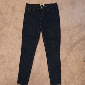Gap 1969 True Skinny Dark Wash Jeans 30R Size 10